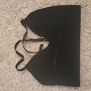 Beyond Yoga Velvet Black Bra